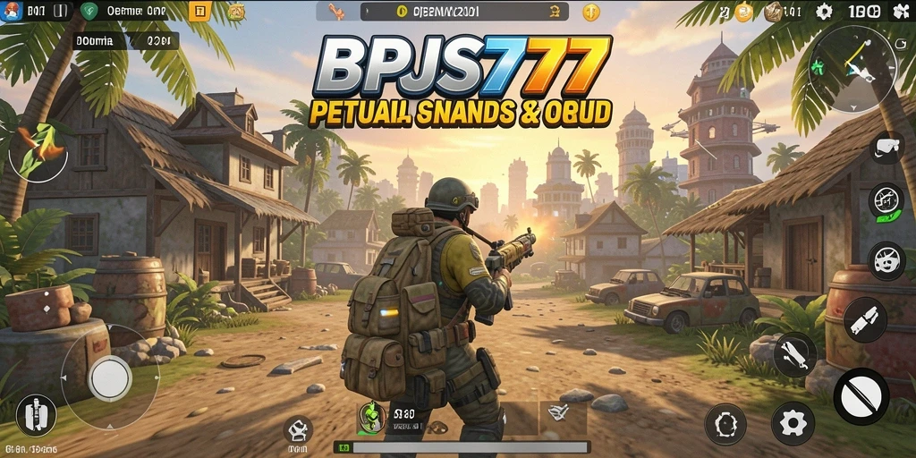 Tampilan gameplay seru di dunia yang luas dan penuh tantangan.