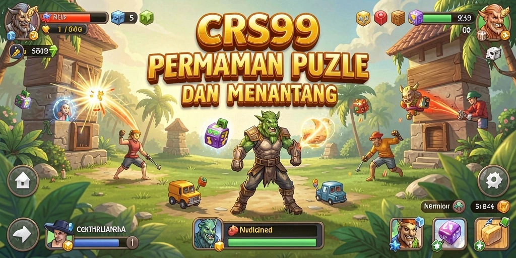 Tampilan gameplay menarik dengan berbagai tantangan Puzzle.