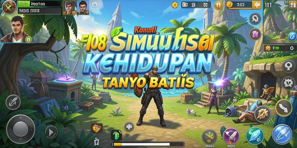 Gameplay menarik dan mendalam di F08 yang menampilkan simulasi kehidupan.