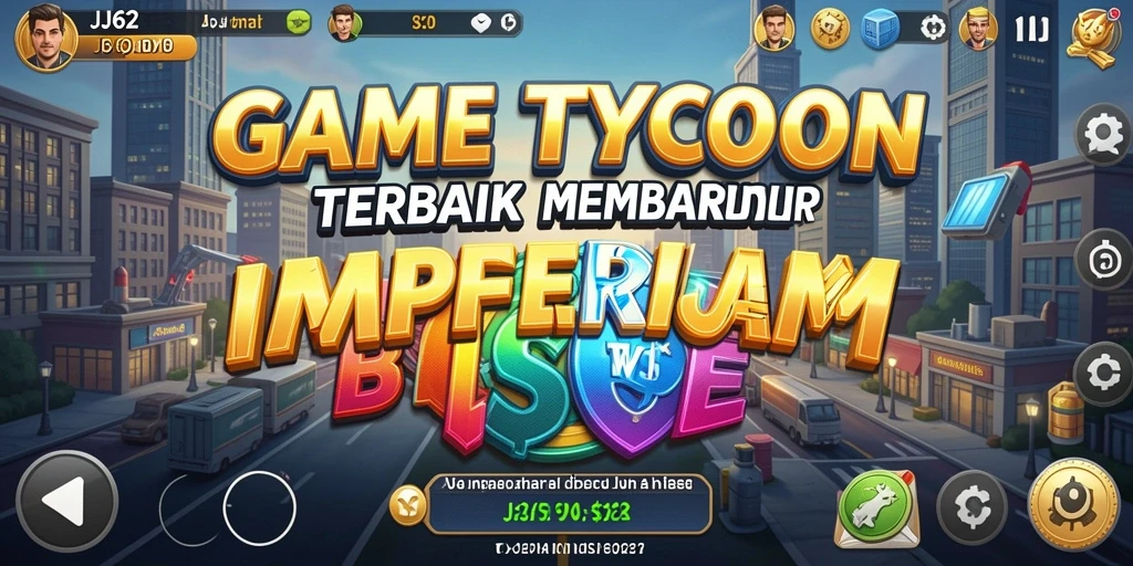 Screenshot utama JJ62 menampilkan gameplay yang kompleks dan strategis.