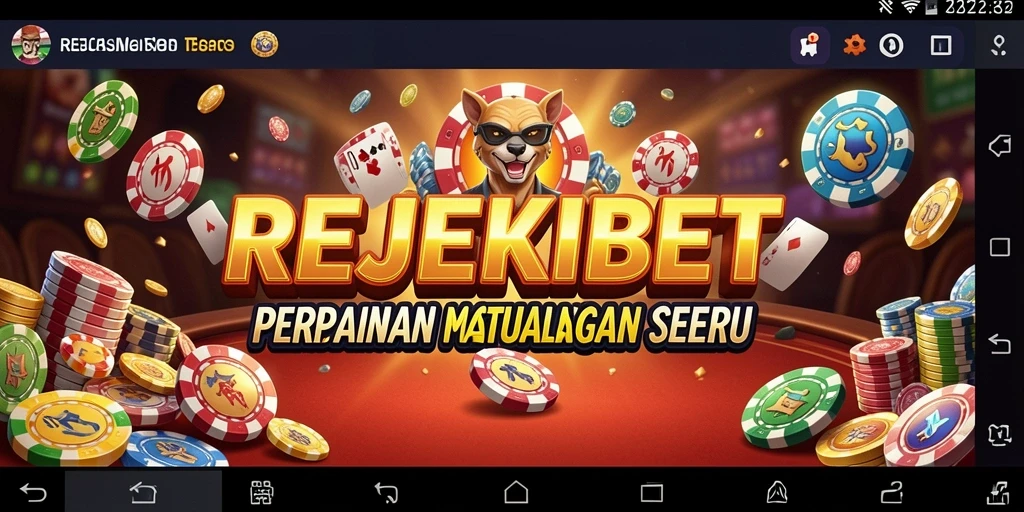 Tampilan gameplay menarik dari REJEKIBET yang memukau.