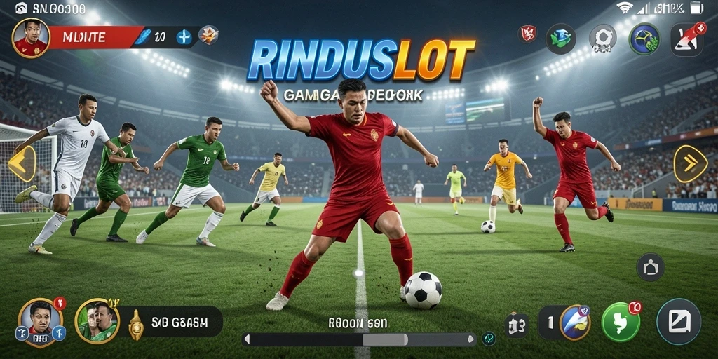 Gameplay RINDUSLOT yang menarik dan seru di dunia olahraga.