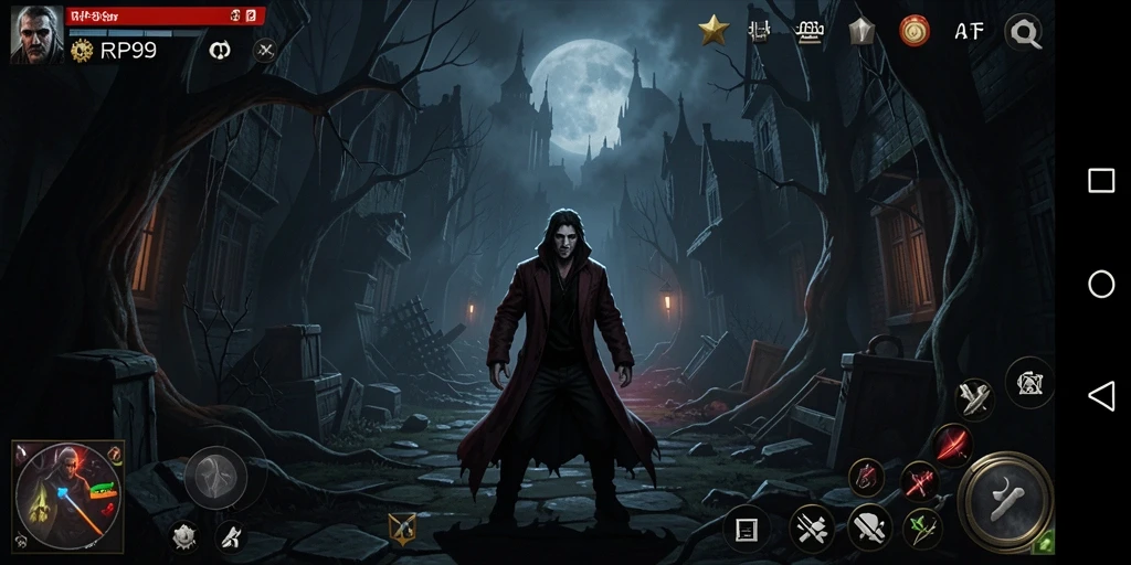 Tampilan gameplay RP99 yang menegangkan dan menyeramkan.