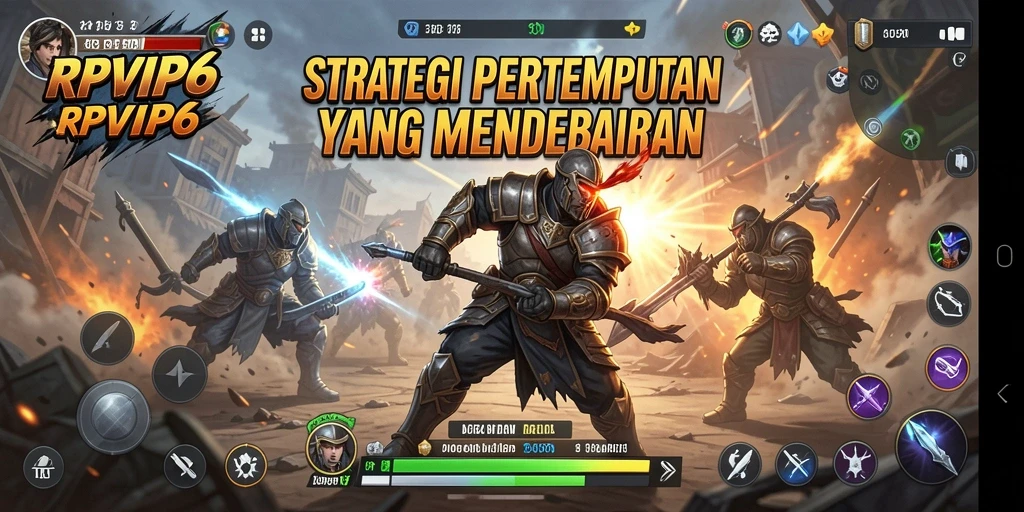 Tampilan gameplay RPVIP6 dalam aksi strategi yang epic.