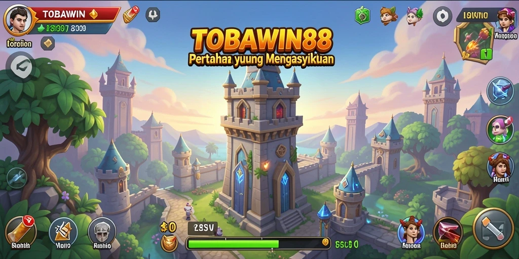 Menara berstrategi dan aksi seru dalam TOBAWIN88.