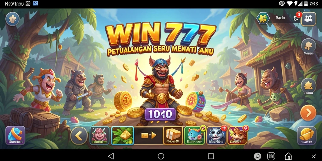Tampilan menarik dari gameplay WIN777 yang menyajikan petualangan seru.